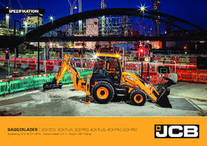 Graaflaadmachines JCB 3CX Plus
