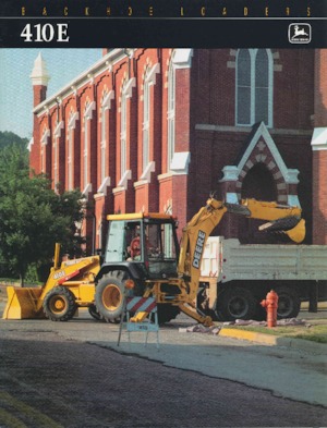 Graaflaadmachines John Deere Construction 410 E