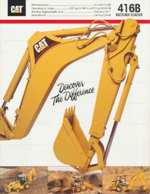Graaflaadmachines Caterpillar 416 B