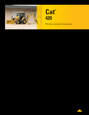 Graaflaadmachines Caterpillar 420