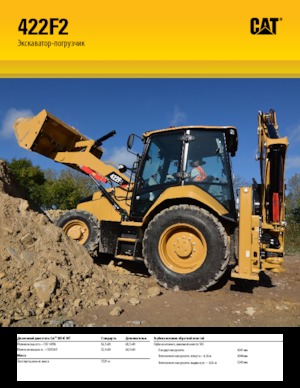 Graaflaadmachines Caterpillar 422F2