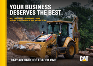 Graaflaadmachines Caterpillar 424