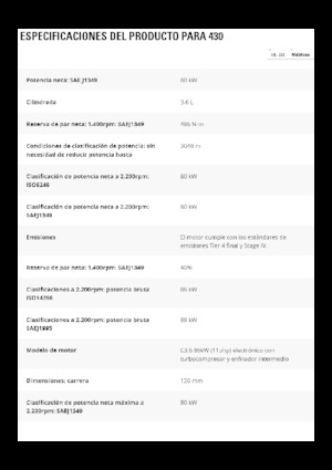 Graaflaadmachines Caterpillar 430