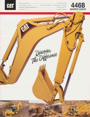 Graaflaadmachines Caterpillar 446 B