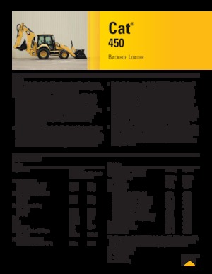 Graaflaadmachines Caterpillar 450