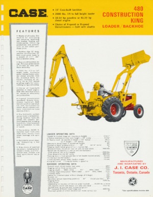 Graaflaadmachines Case 480