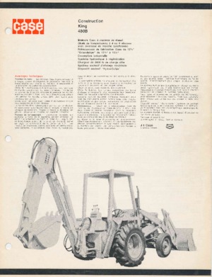 Graaflaadmachines Case 480B