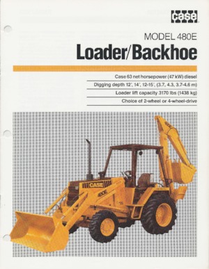 Graaflaadmachines Case 480E