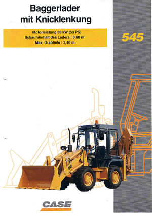 Graaflaadmachines Case 545