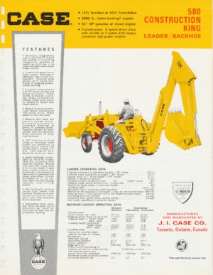 Graaflaadmachines Case 580