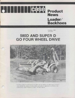 Graaflaadmachines Case 580 D Super D 