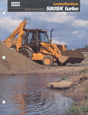 Graaflaadmachines Case 580 SK Turbo 