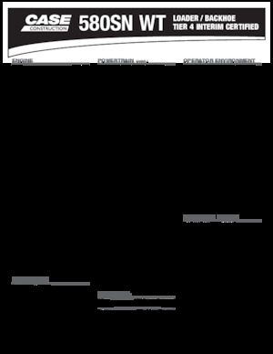 Graaflaadmachines Case 580 SN WT