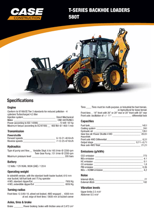 Graaflaadmachines Case 580T
