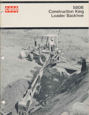 Graaflaadmachines Case 580B