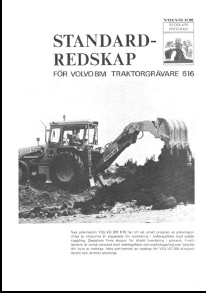 Graaflaadmachines Volvo 616
