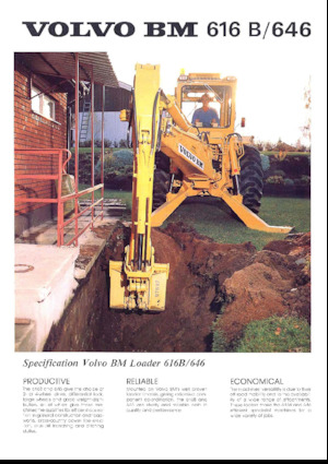Graaflaadmachines Volvo 616B