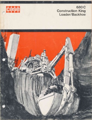 Graaflaadmachines Case 680 C
