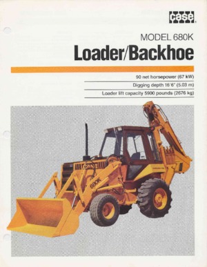 Graaflaadmachines Case 680 K