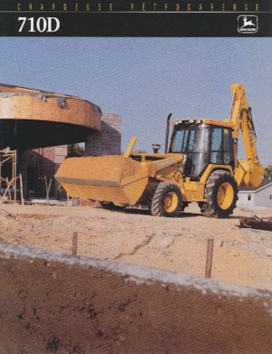 Graaflaadmachines John Deere Construction 710 D