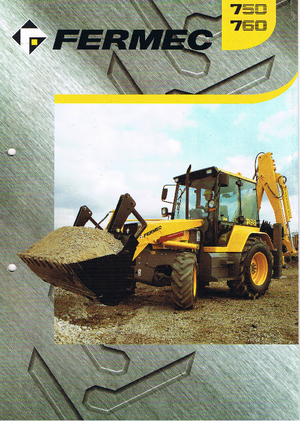 Graaflaadmachines Terex-Fermec 760