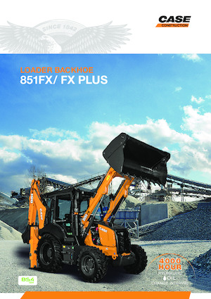 Graaflaadmachines Case 851FX+