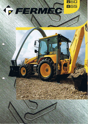 Graaflaadmachines Terex-Fermec 865