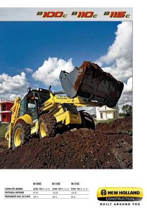 Graaflaadmachines New Holland B110C TC