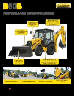 Graaflaadmachines New Holland B80B