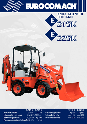 Graaflaadmachines Eurocomach E 215 K