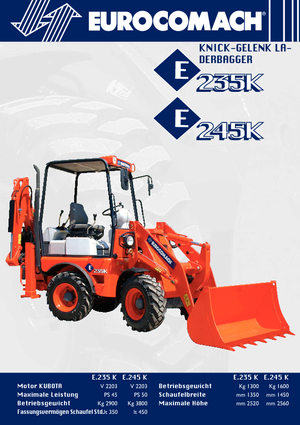 Graaflaadmachines Eurocomach E 235 K