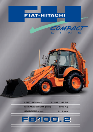 Graaflaadmachines Fiat-Hitachi FB 100.2