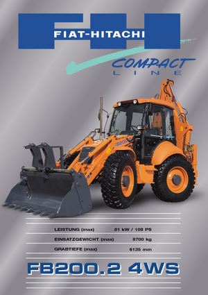 Graaflaadmachines Fiat-Hitachi FB 200.2