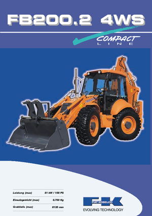 Graaflaadmachines Fiat Kobelco FB 200.2