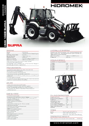 Graaflaadmachines Hidromek HMK 102 B Supra