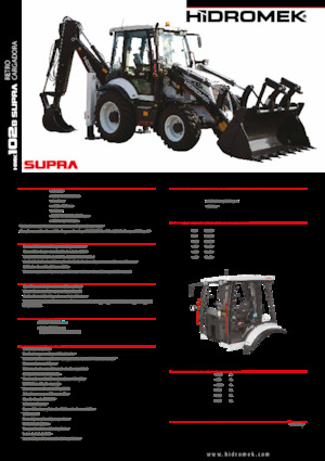 Graaflaadmachines Hidromek HMK 102 B Supra