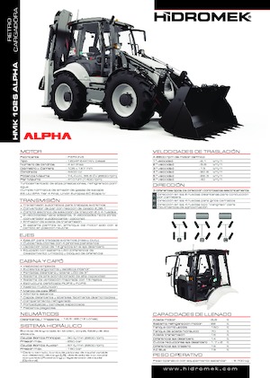 Graaflaadmachines Hidromek HMK 102 S Alpha