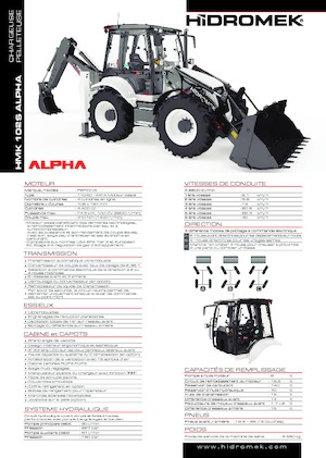 Graaflaadmachines Hidromek HMK 102 S Alpha