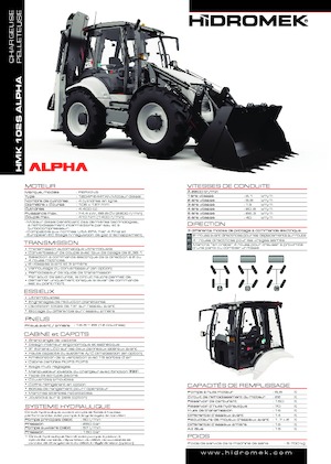 Graaflaadmachines Hidromek HMK 102 S Alpha