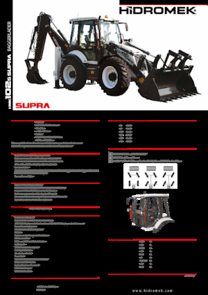 Graaflaadmachines Hidromek HMK 102 B Supra