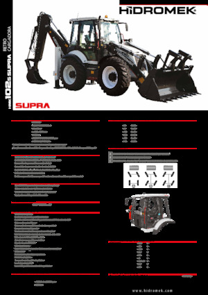 Graaflaadmachines Hidromek HMK 102 S Supra