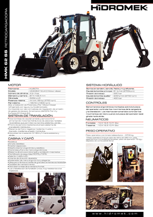 Graaflaadmachines Hidromek HMK 62 SS