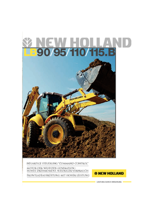 Graaflaadmachines New Holland LB 110