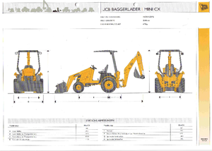 Graaflaadmachines JCB Mini CX