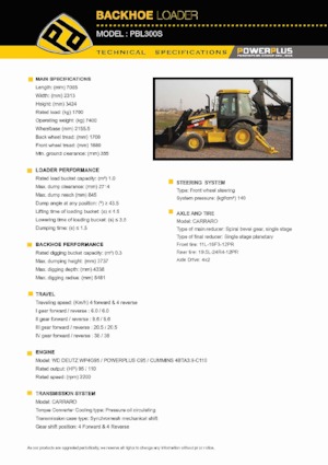 Graaflaadmachines PowerPlus PBL300S