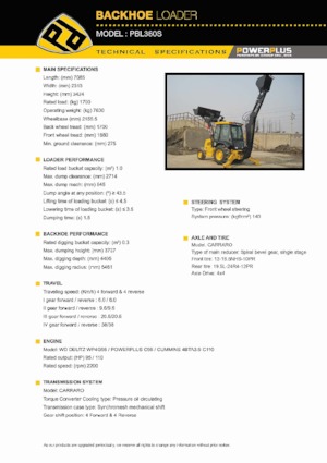 Graaflaadmachines PowerPlus PBL380S