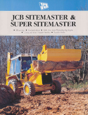 Graaflaadmachines JCB SITEMASTER