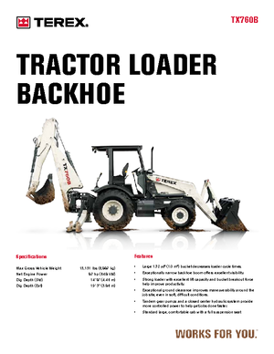 Graaflaadmachines Terex TX 760 B