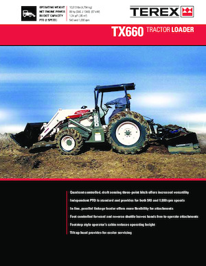 Graaflaadmachines Terex TX660