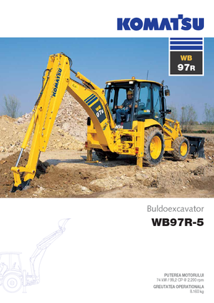 Graaflaadmachines Komatsu WB97R-5E0